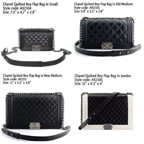 chanel bag boy medium size